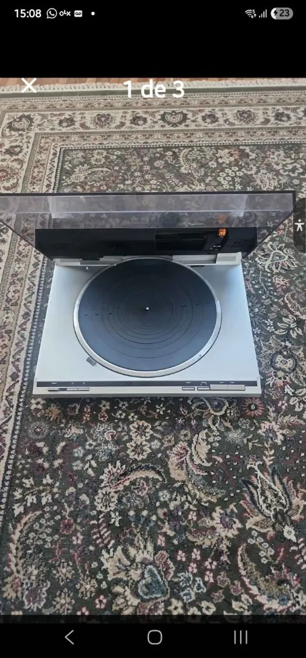 Toca-discos vintage