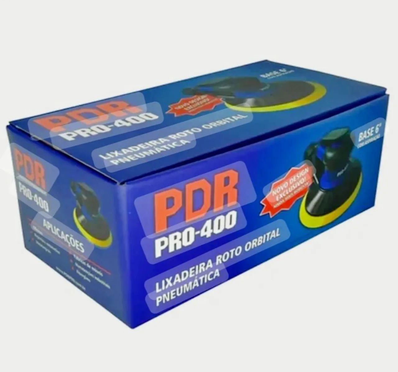 Lixadeira Pneumática Roto Orbital 6 c/ Aspirador - PDR - Foto 5