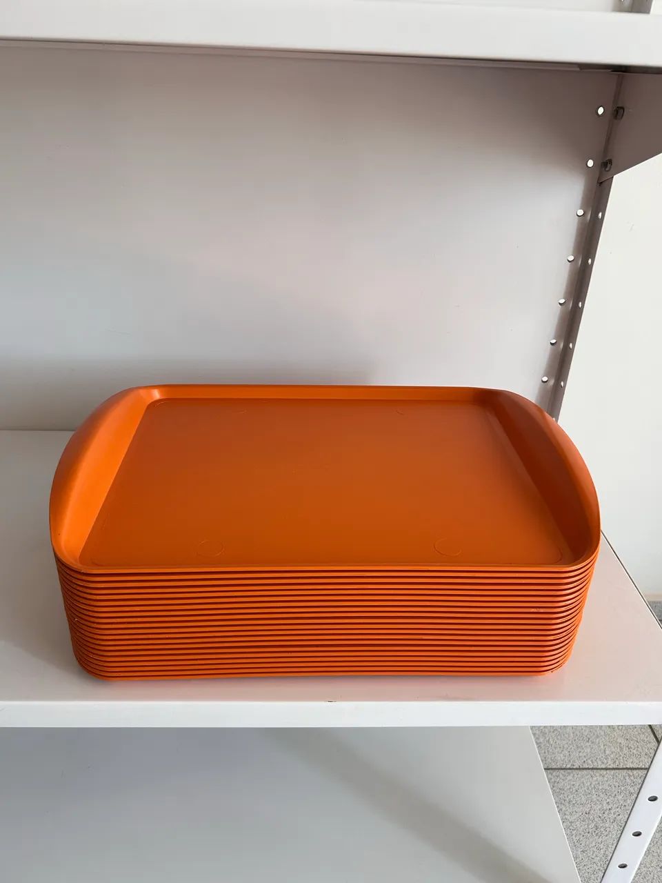 Kit 20 Bandejas Fast food Laranja - Foto 2