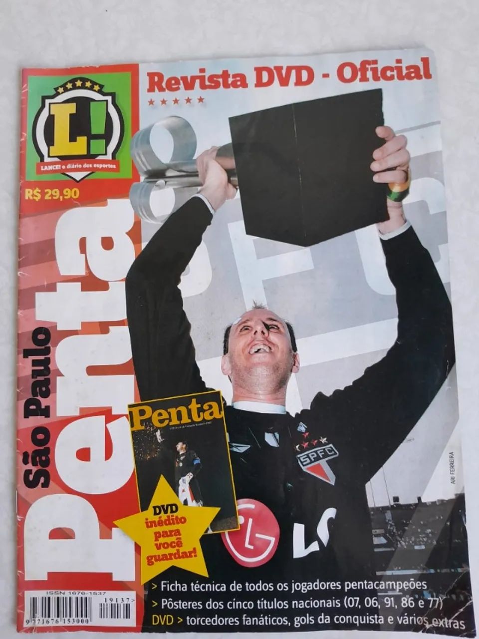 Revista Lance São Paulo Penta Brasileiro 2007 - Foto 2