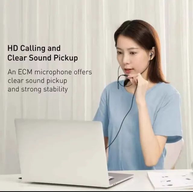 Fone Baseus com fio H19 - Foto 3