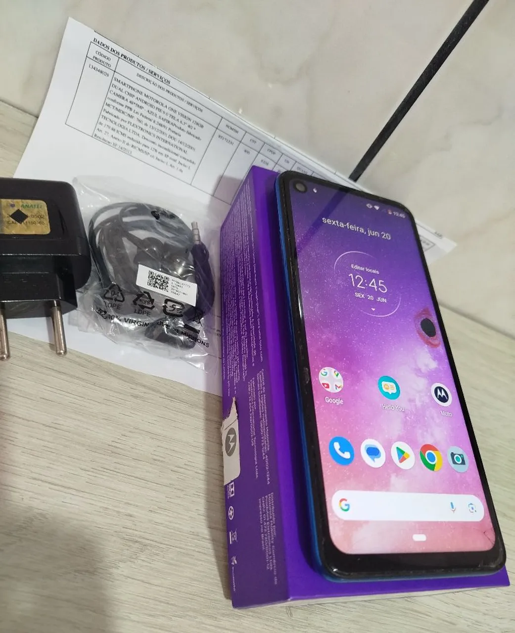 Smartphone Motorola One Vision