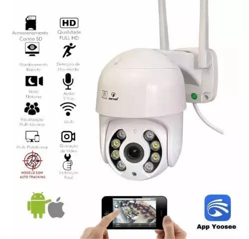 Câmera de Segurança Wifi Full HD