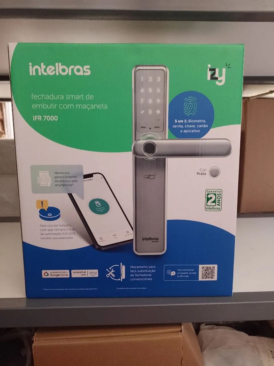 Fechadura Smart Intelbras IFR 7000