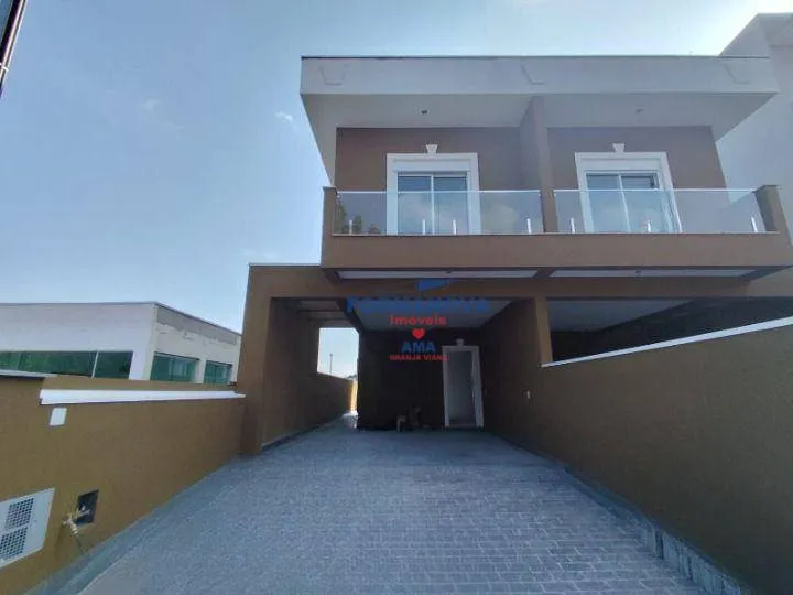 Vila DEste - Casa Nova à Venda com 3 quartos por R$ 710.000 - Granja Viana - Cotia/SP