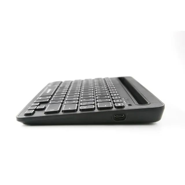 Teclado Sem Fio BluetoothUSB C3Tech K-BT100BK Preto Recarregável - WZetta - Foto 3