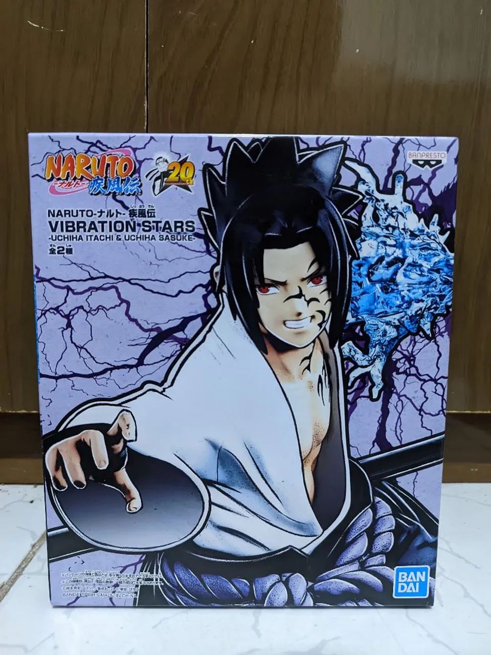 Uchiha Sasuke Banpresto Bandai Vibration Stars Naruto Shippuden  - Foto 2