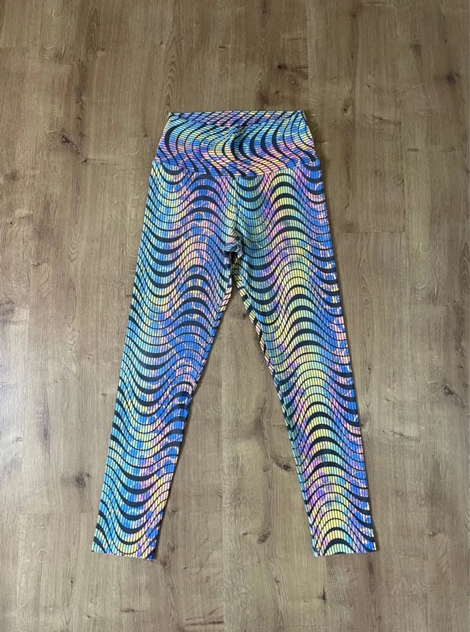 Calça legging tam M colorida Cantriun - Foto 3