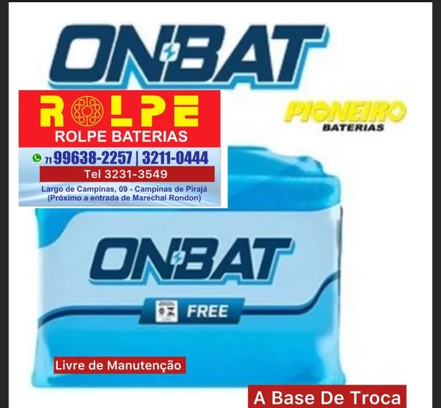 Bateria_60 Amperes \\Onbat \\ Pagamento a Vista