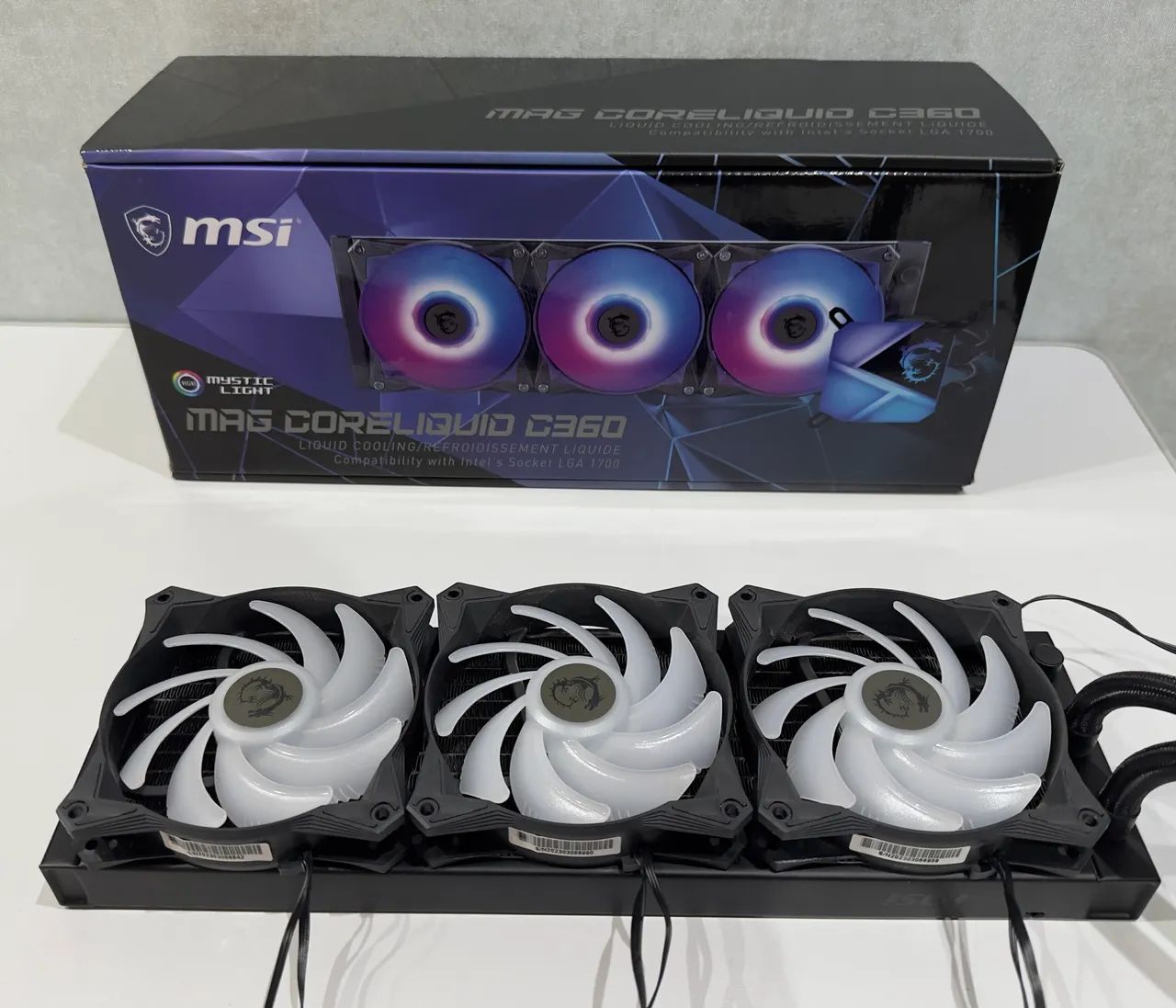 Watercooler Msi - Mag Coreliquid C360 - Argb 360mm Excelente