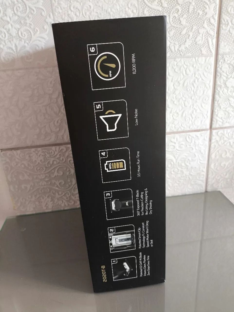 Combo JRL Onyx: Clipper e Trimmer Profissional - Foto 4