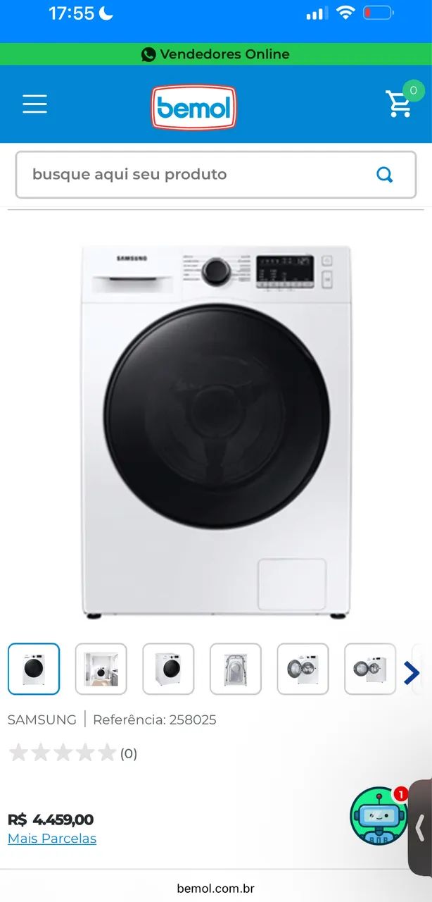 Máquina de lavar Samsung 11kg - Foto 3