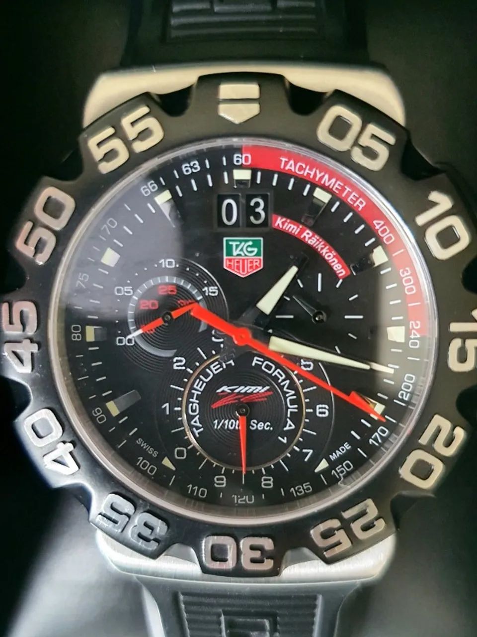 Relogio Tag Heuer Fórmula 1 Kimi Räikkönen Série Limitada