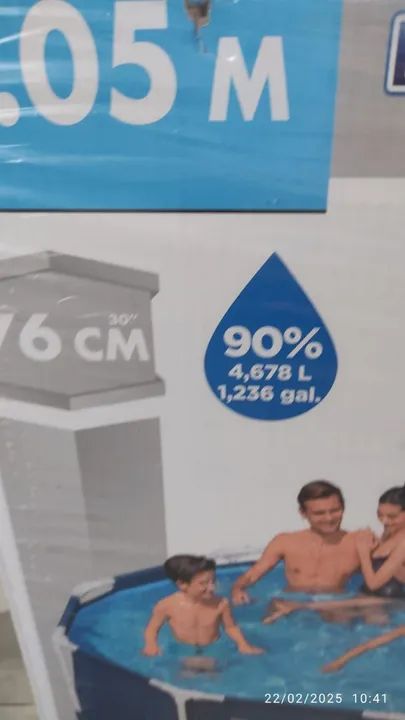 Piscina inflável Bestway Steel Pro 3.05m - Foto 5