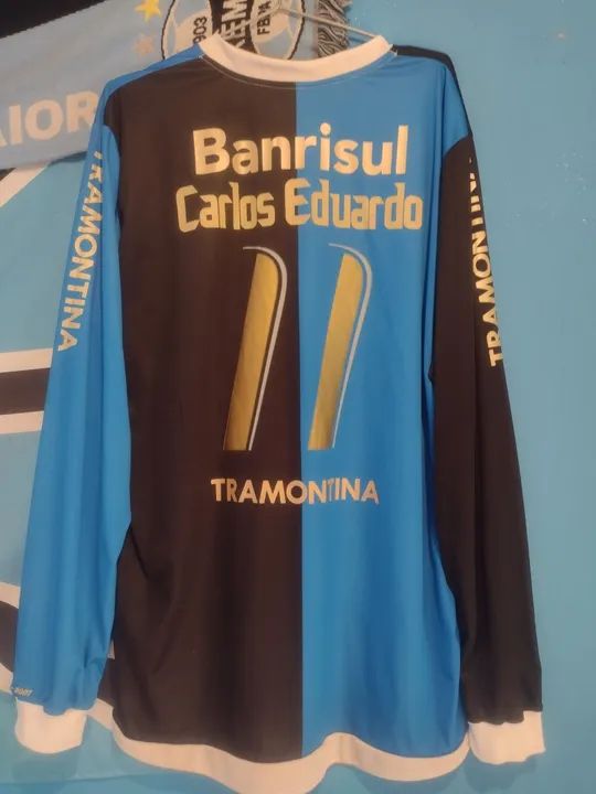 Camisa Grêmio Bicolor 2007 - Foto 2
