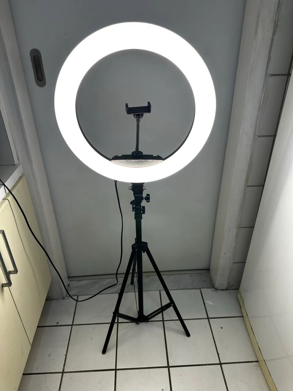 Ring Light 18 Polegadas Profissional Com Tripé 2,10m 64520773610241121