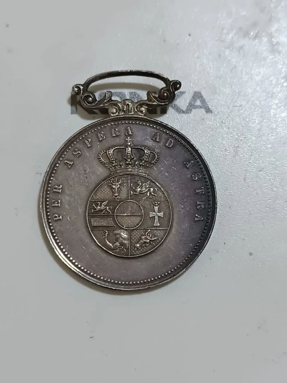 Medalha de prata antigas  - Foto 2
