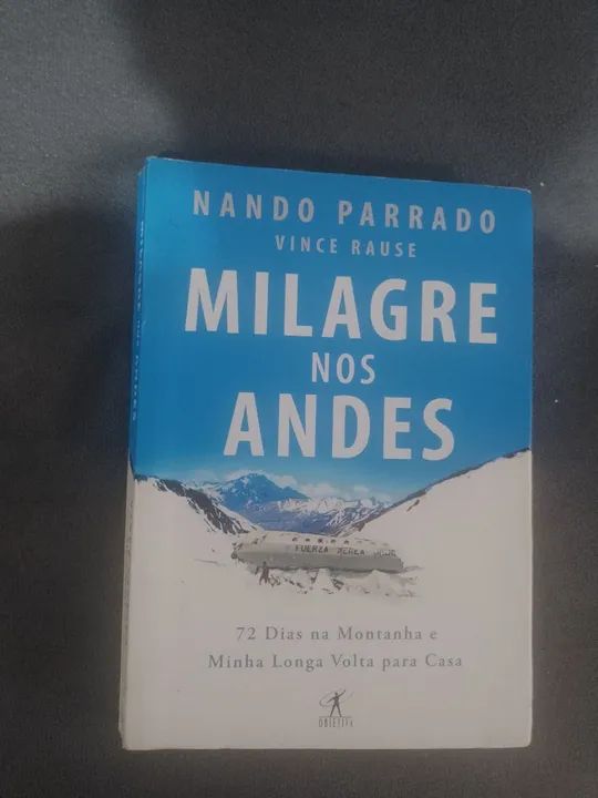 Livro milagre nos Andes 