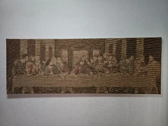 Quadro Santa Ceia em Gobelin