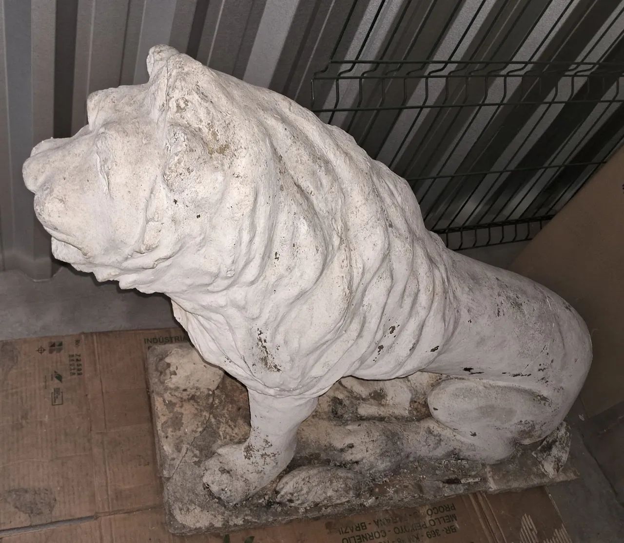 Escultura de Leão em concreto para área externa - Foto 6