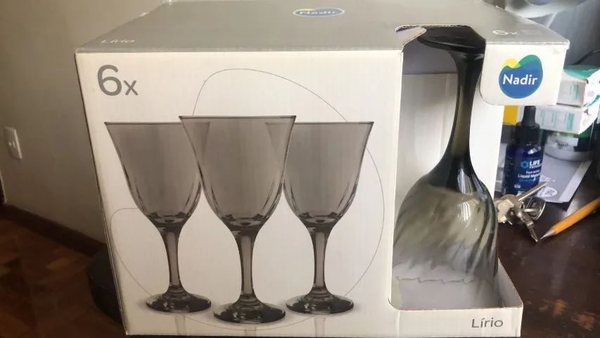 Taça de Vidro 365ml - Nadir