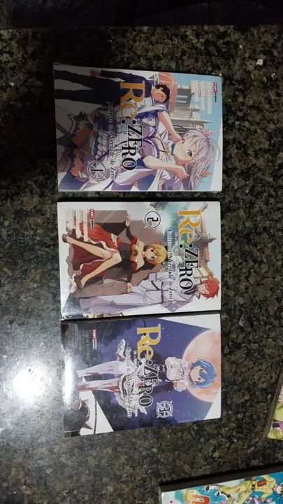 Mangá re:zero as verdades de zero