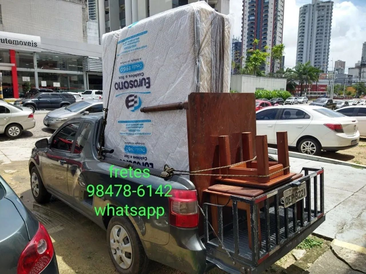 Frete e pequenas mudanças 