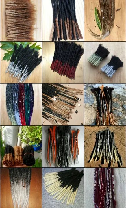 Modelo de dreads disponíveis para aplicação  - Foto 4