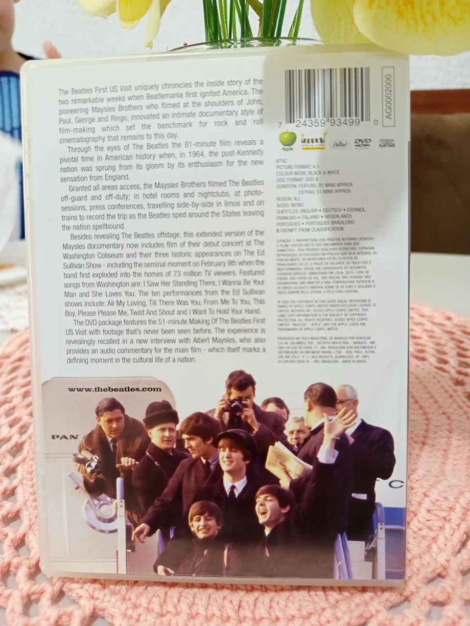 DVD The Beatles - The First U.S. Visit - Foto 2