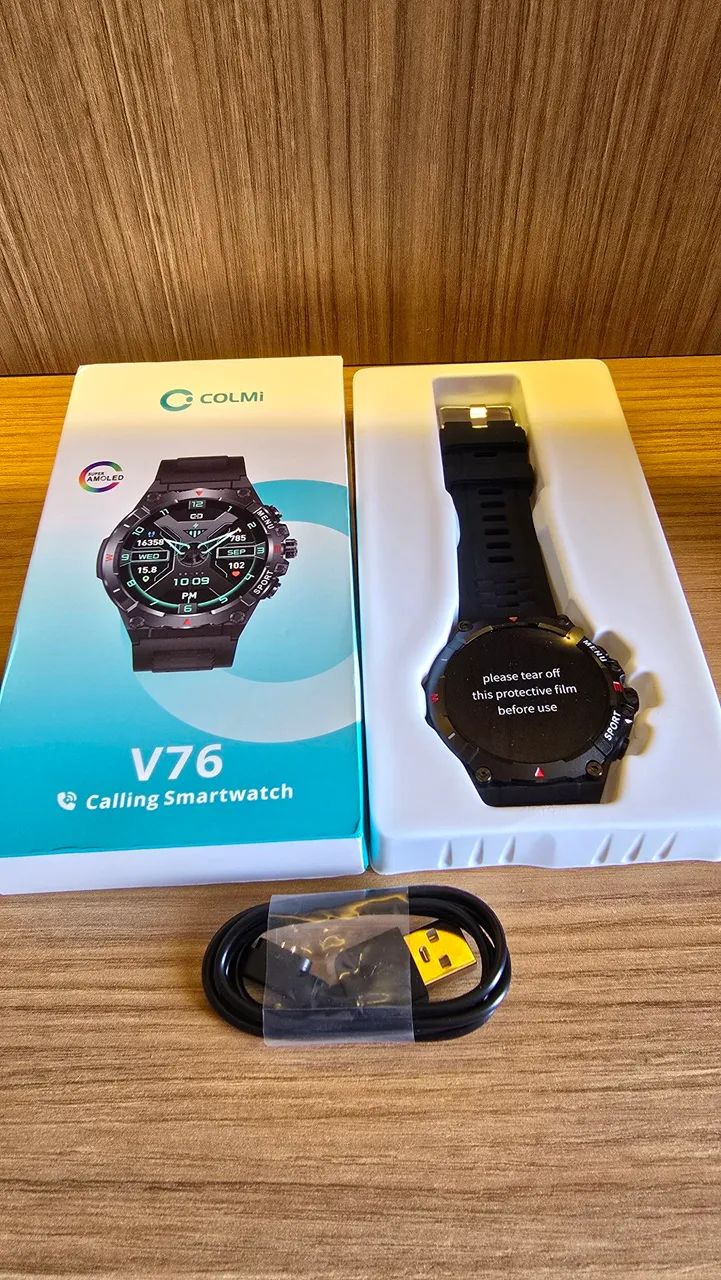 Smartwatch V76 novo - Foto 2
