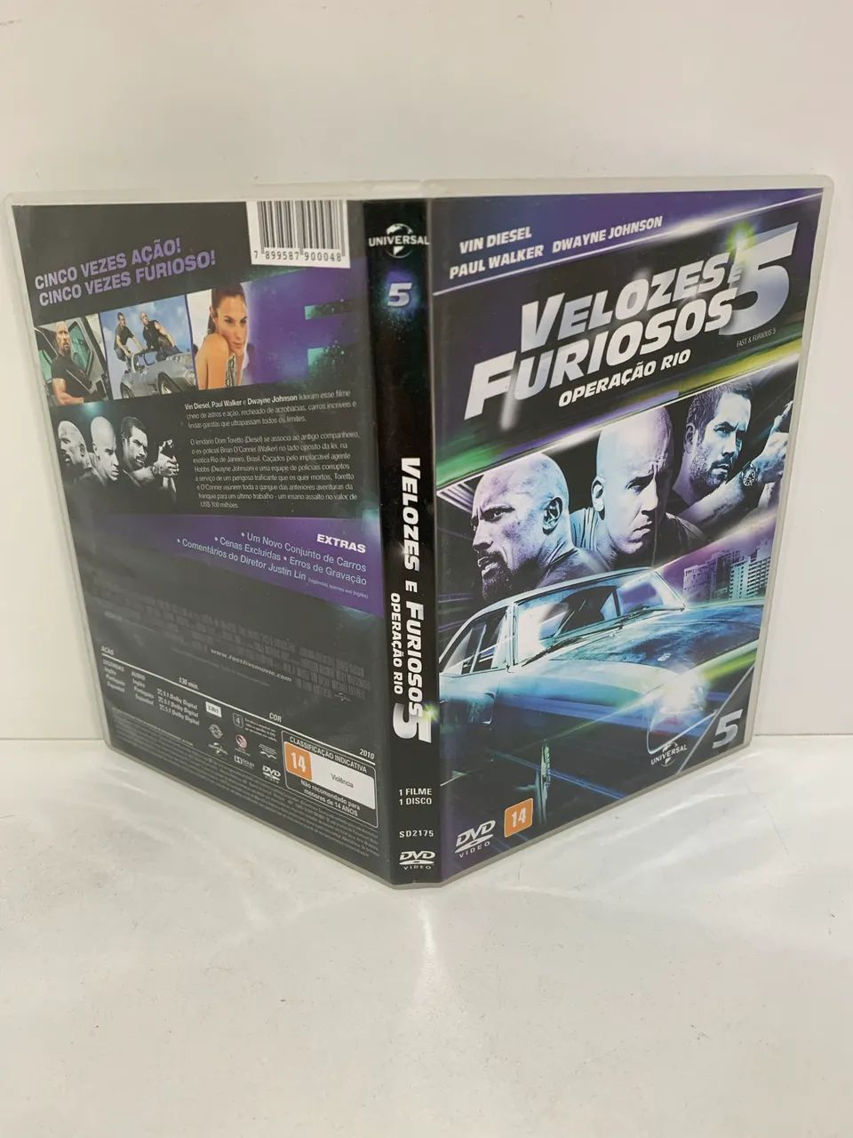 DVD velozes e furiosos 5 operação Rio  - Foto 3