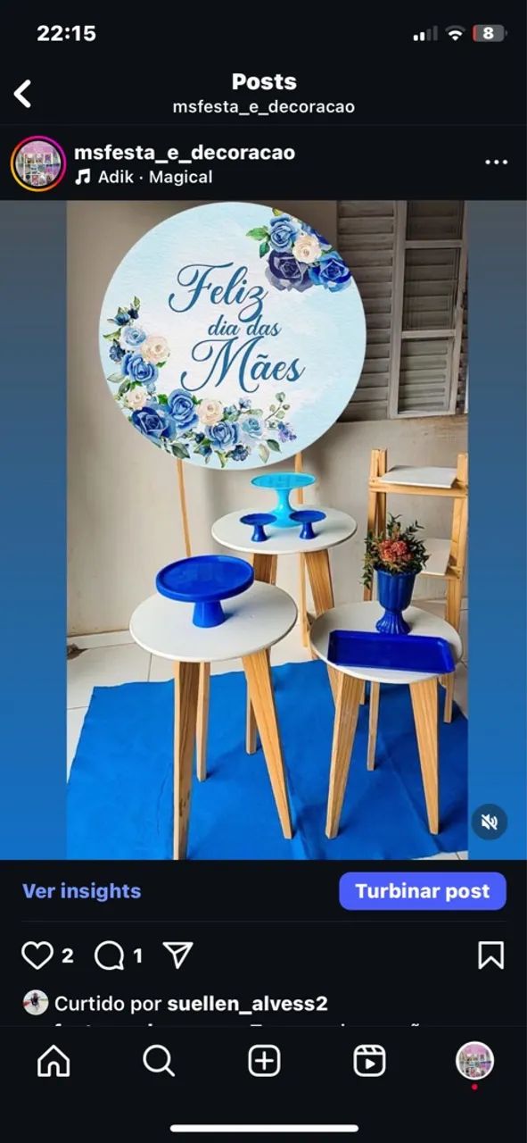 Decoração Dia das Mães