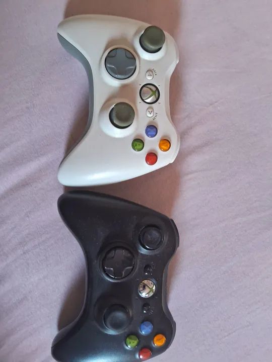 Controles originais xbox 360 - jogos paralelos