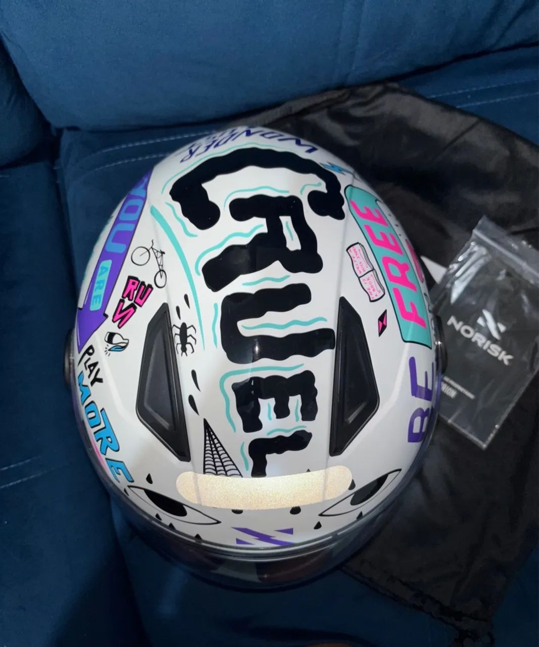 Capacete norisk aberto - Foto 4