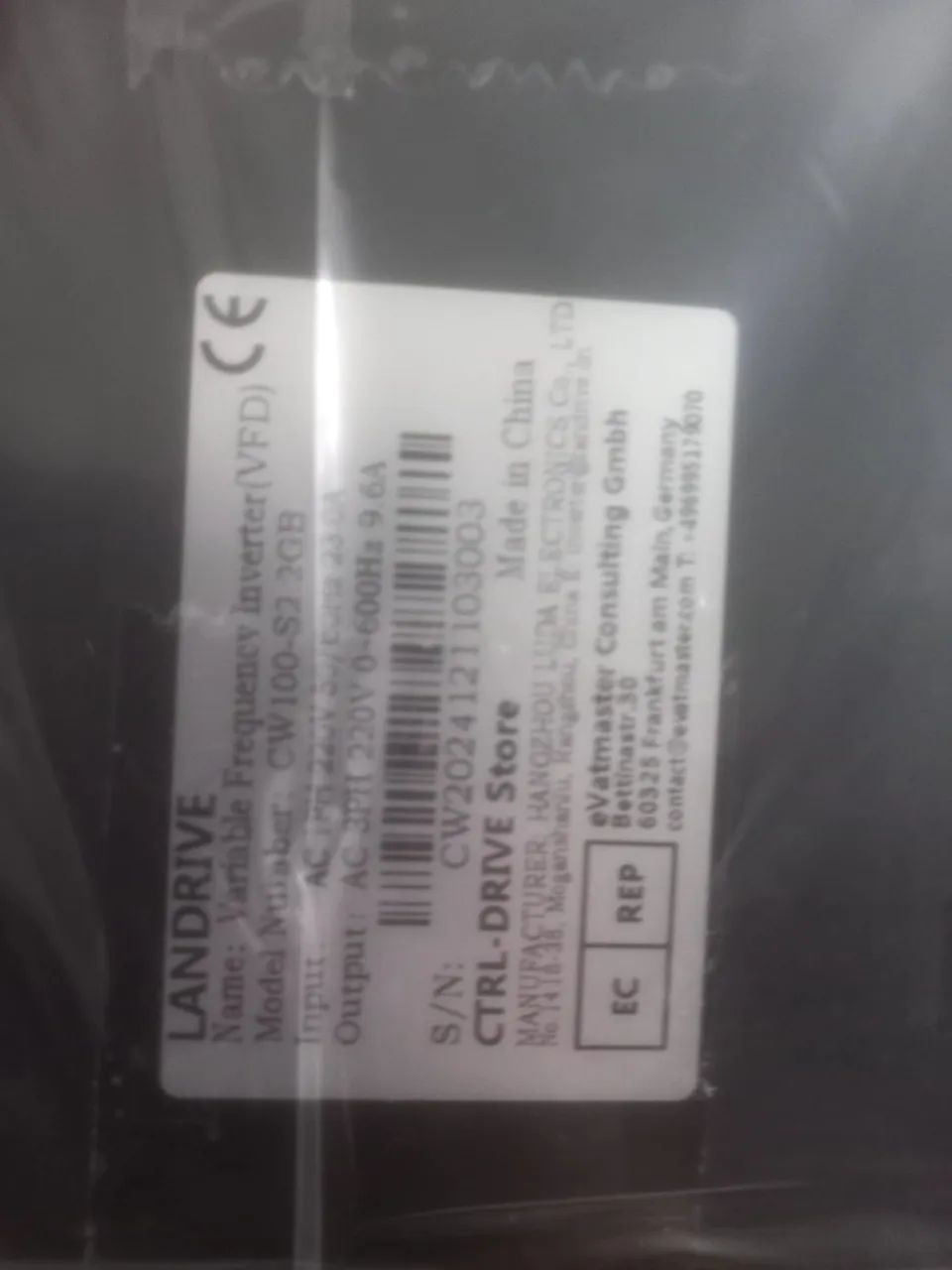 Inversor de Frequência 1cv - 220v Trifásico 4a - 0.75kw 750w - Foto 5