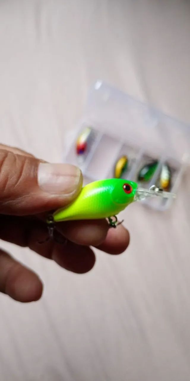 Kit 5 isca artificial de pesca  - Foto 3