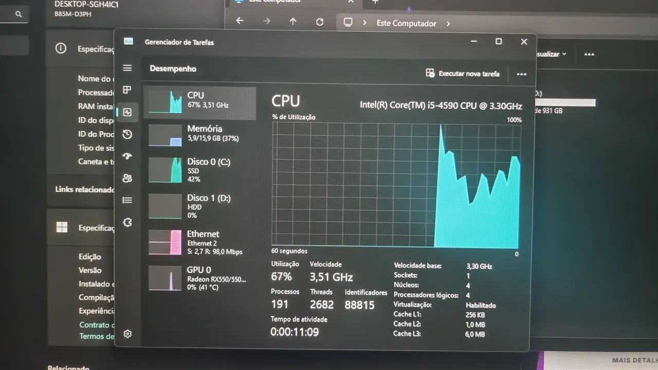 Computador Gamer  i5 4590 ac trocas  - Foto 3