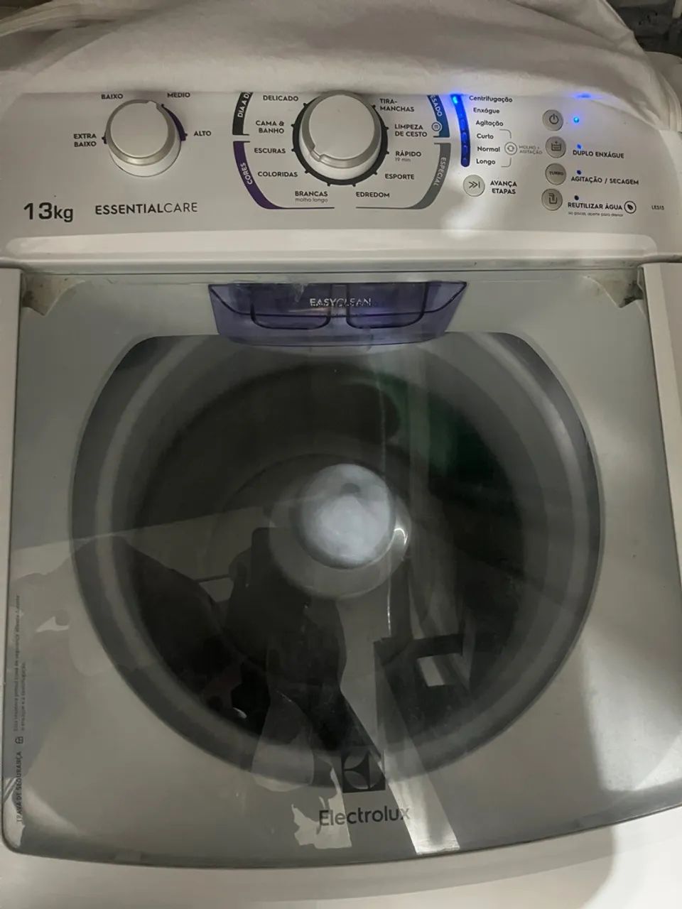 Máquina de Lavar Roupa Electrolux 13kg EssentialCare
