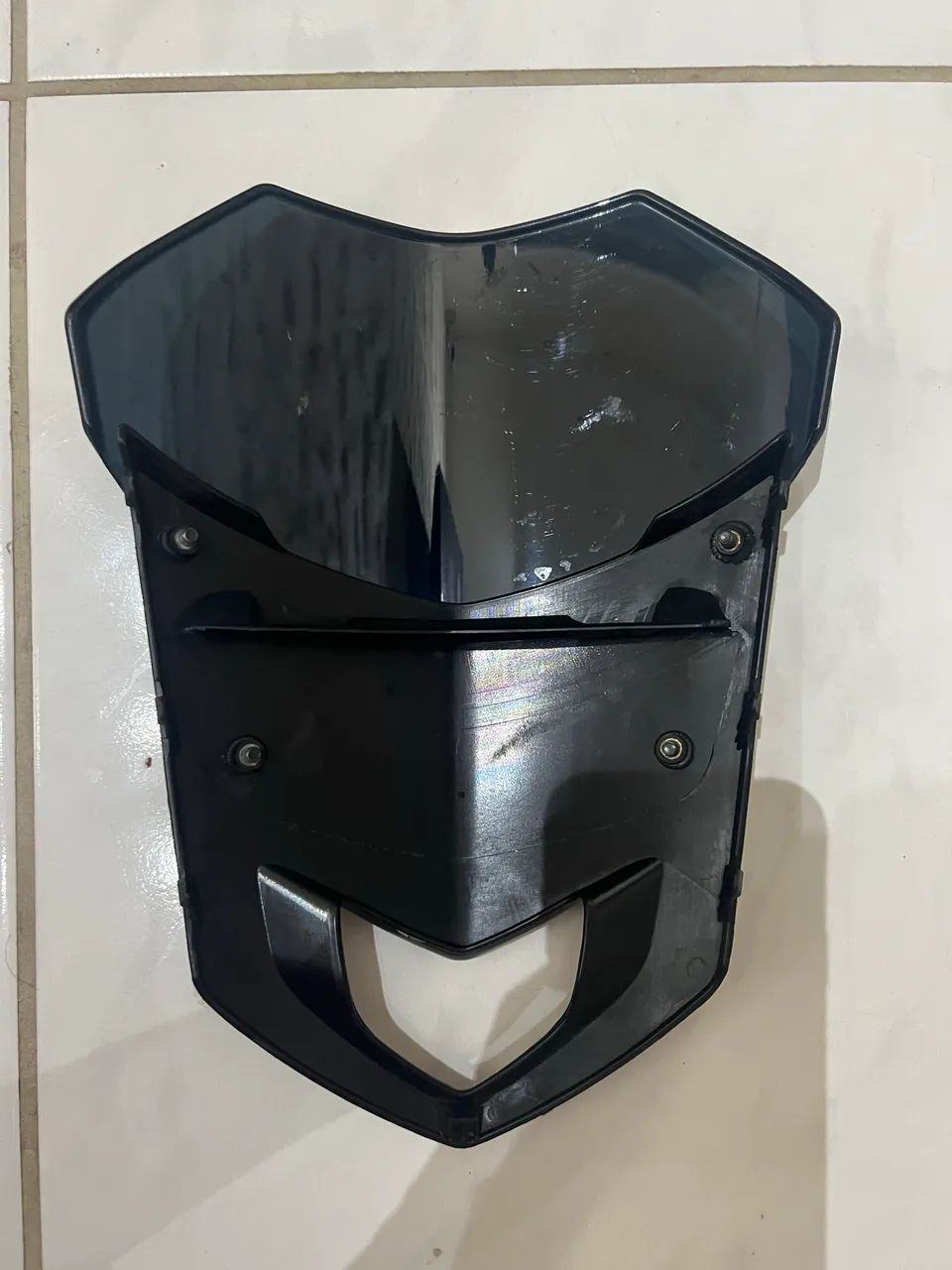 Acrílico Bolha Frontal Xtz250 Lander 2019 A 2024 - Foto 2