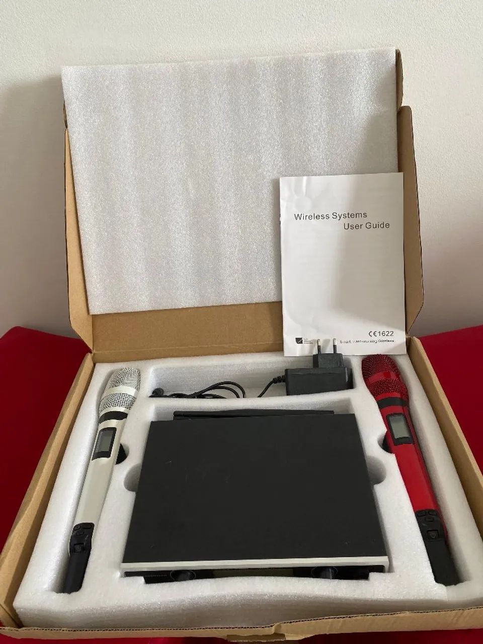 Vendo Microfones Sem Fio Profissional Duplo - Ideal para Eventos - Foto 4