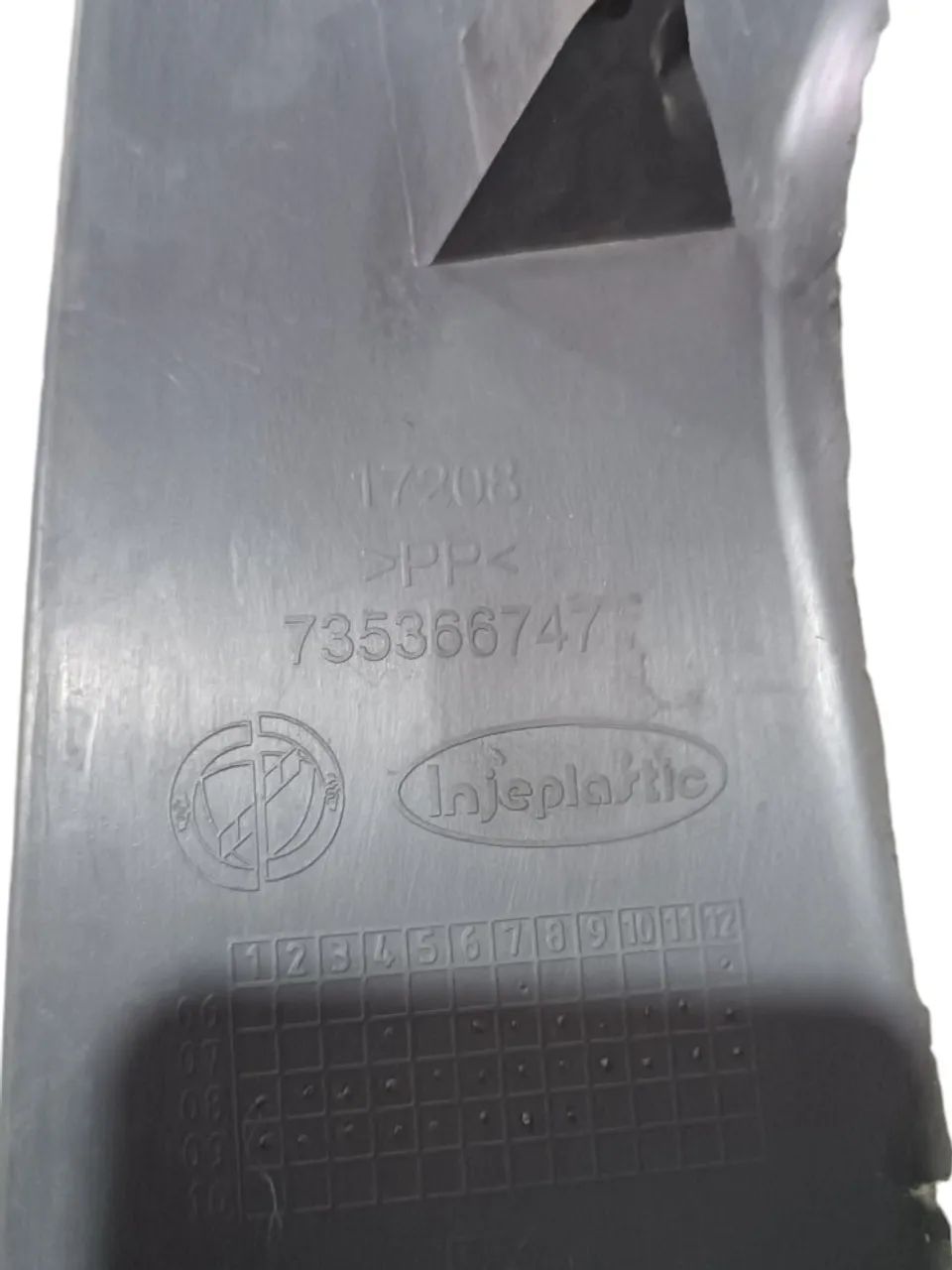 Acabamento Soleira Dianteira Direita Fiat Linea 2015 2016 - Foto 5