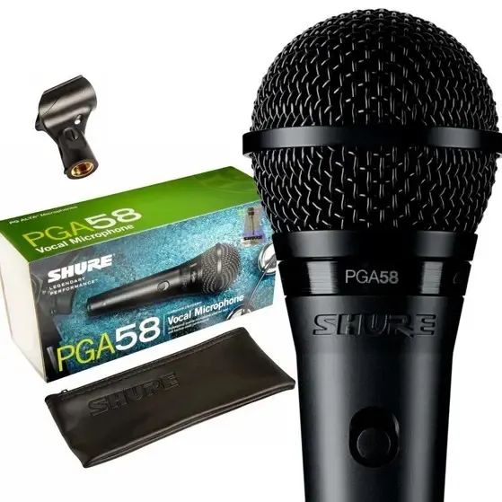 Microfone Shure PGA58-LC Dinâmico  - Foto 2