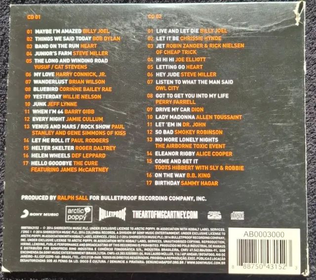 TRIBUTO A PAUL McCARTNEY - CD DUPLO - R$ 40,00 - Foto 2