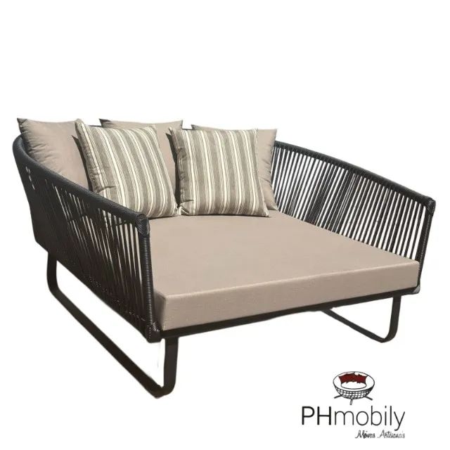 CHAISE DE 1,60X1,50 NA CORDA SINTÉTICA - Foto 2
