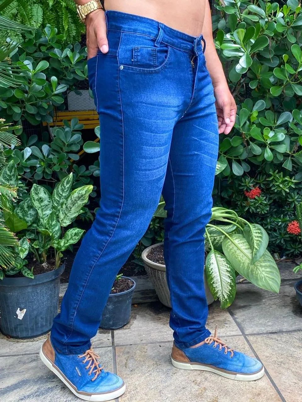 Calças Jeans Skinny e Sarja  - Foto 3