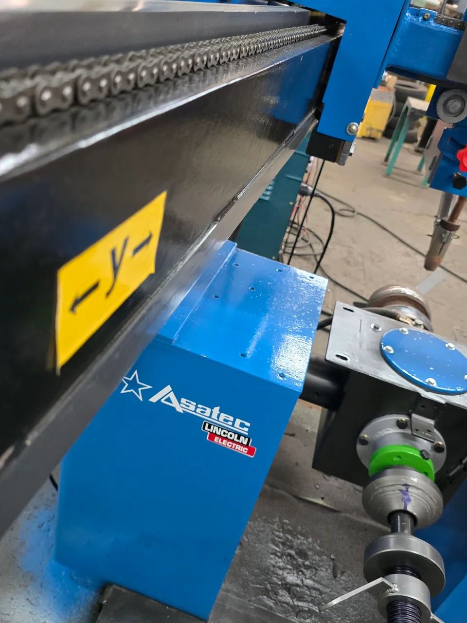 Pórtico para soldar rolete com Fonte 600 Amperes - Foto 4