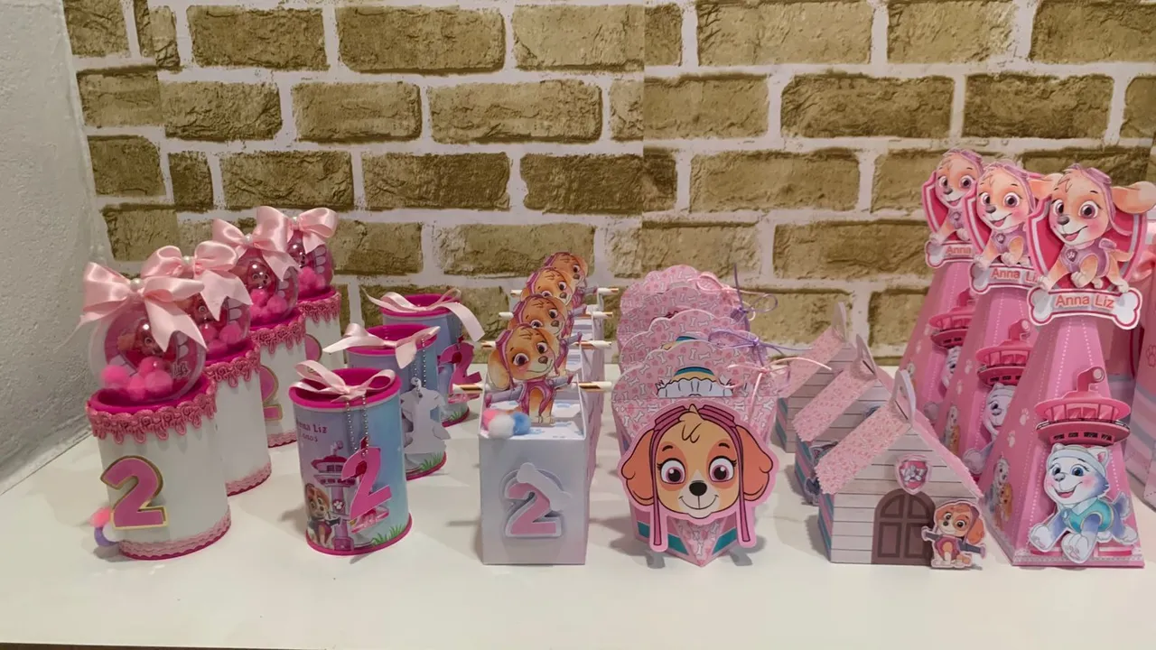 Decoração de Festa Personalizada Skye - Patrulha Canina