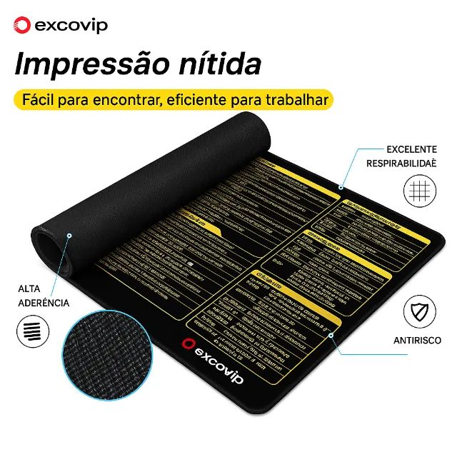 [Novo] Mouse Pad 800x300mm de Programação Python 800x300mm  Impressos, Base Anti - Foto 4