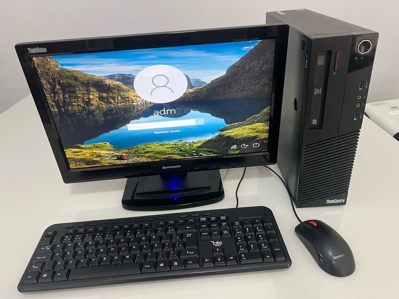 Computador completo Lenovo i5 4th 4GB RAM