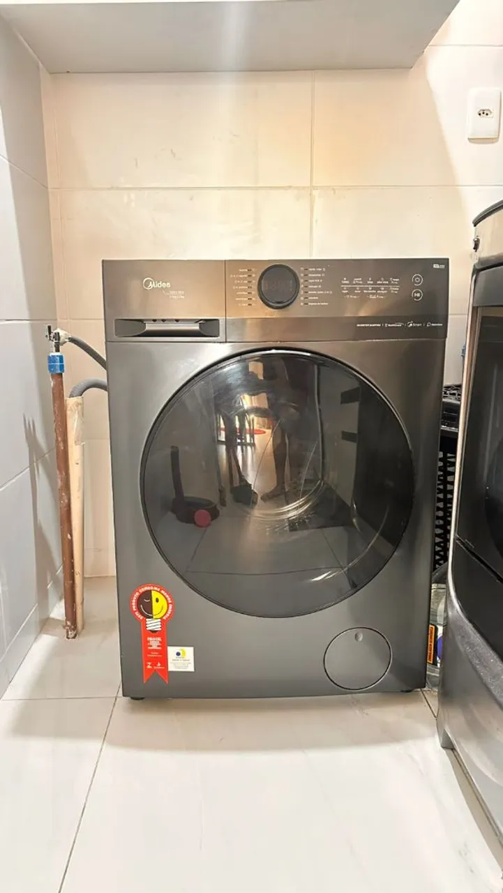 Lavadora e Secadora Midea Inverter 11Kg